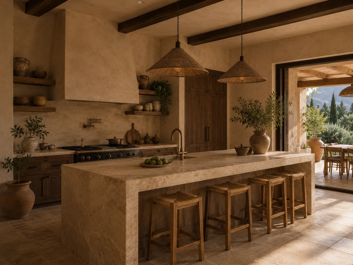 Marbella Garden Pavilion — kitchen