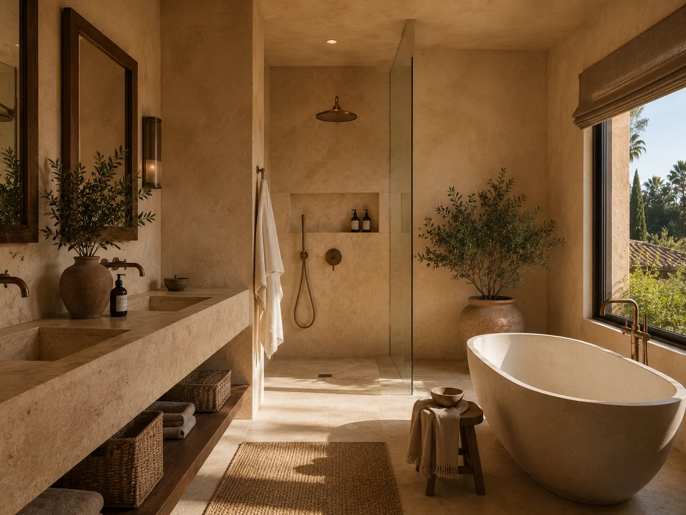 Marbella Garden Pavilion — bathroom