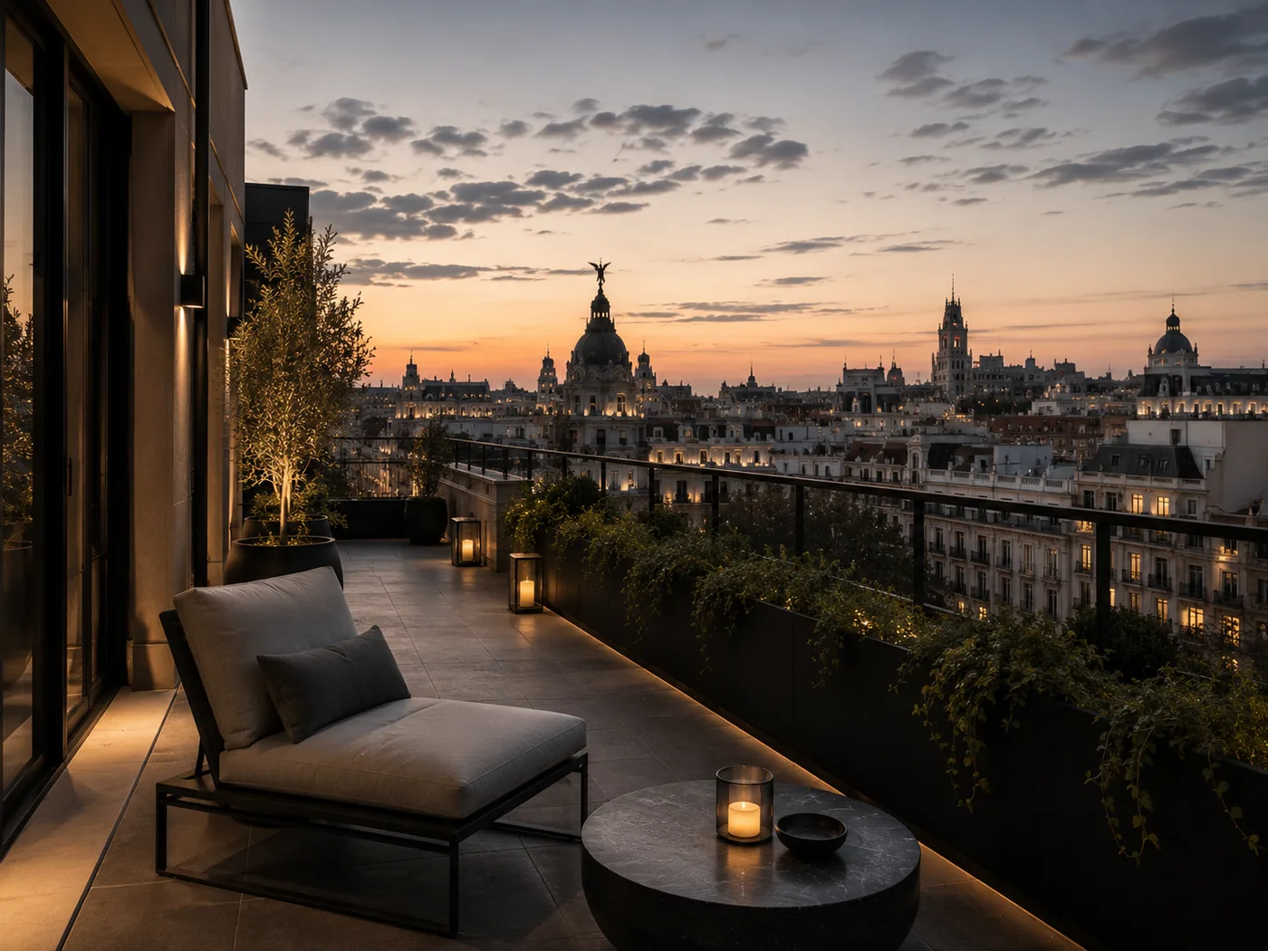 Gris Urbano Suite — terrace