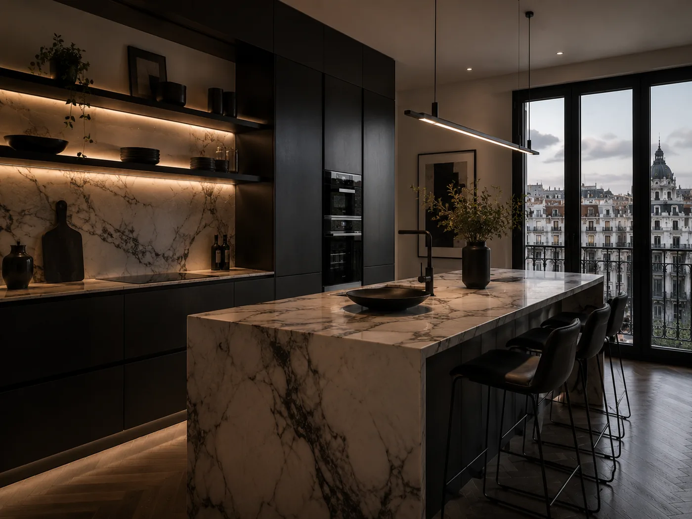 Gris Urbano Suite — kitchen