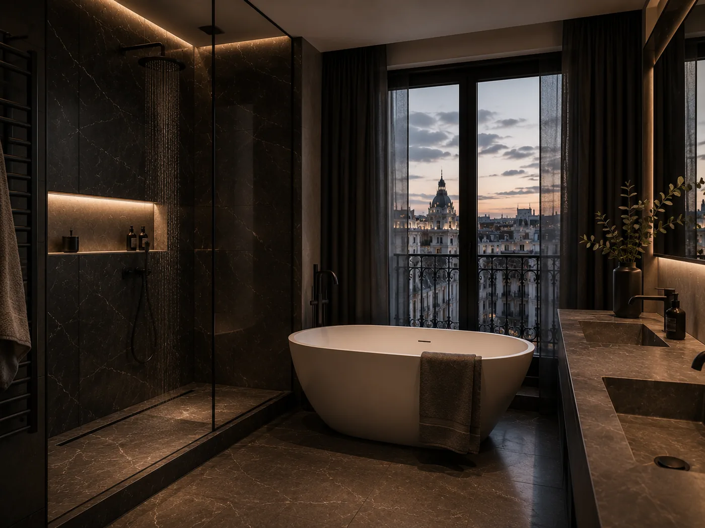 Gris Urbano Suite — bathroom