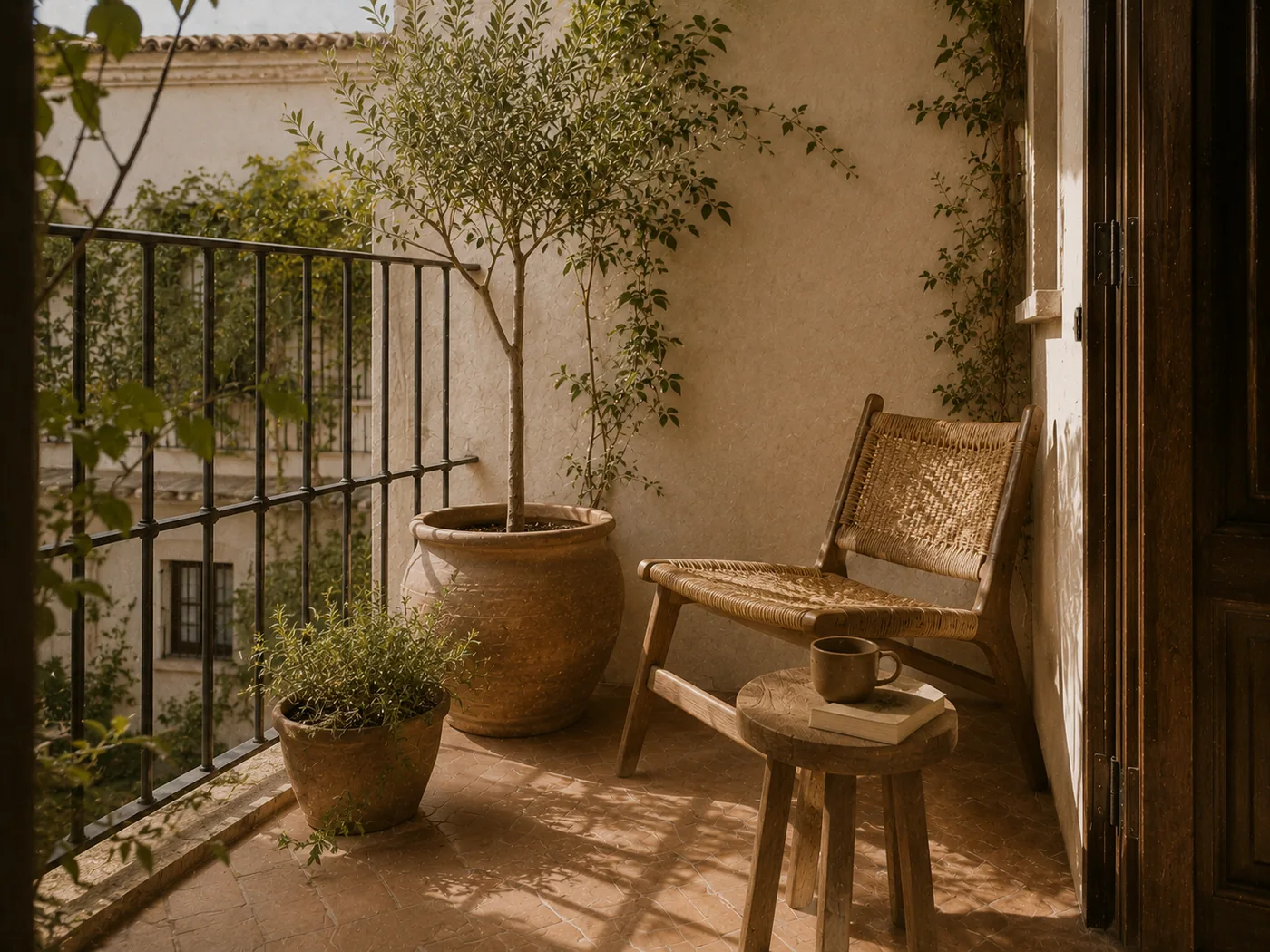 Casa Azahar Patio — balcony
