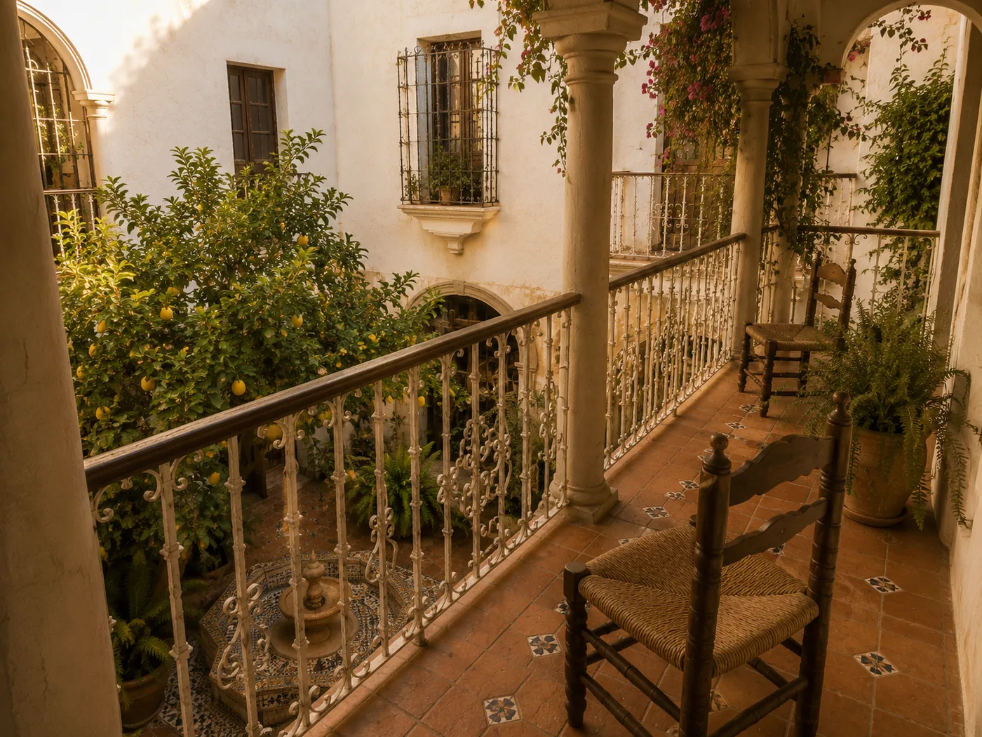 Casa Naranjo Patio — balcony