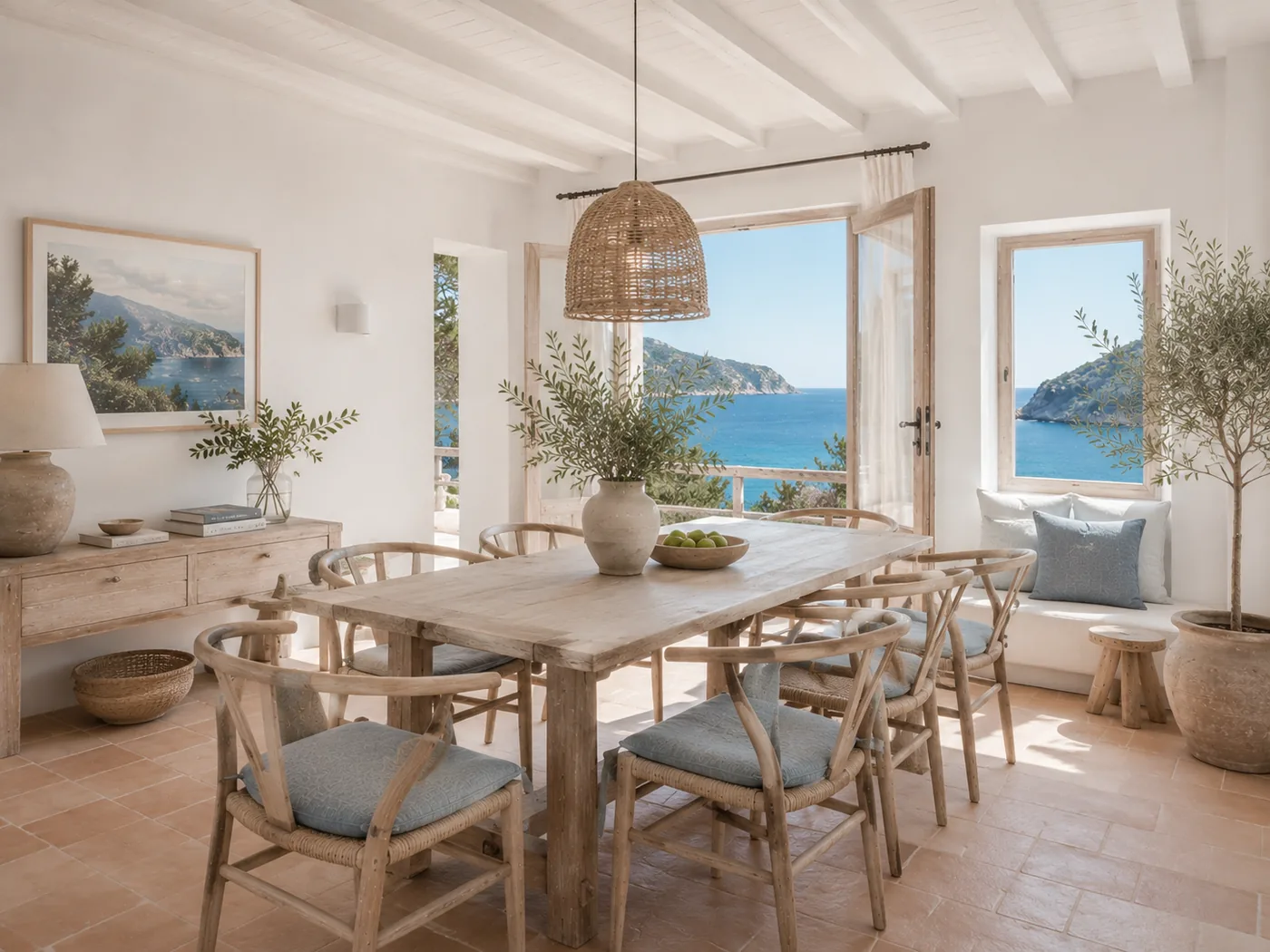 Blanca Port Studio — dining area