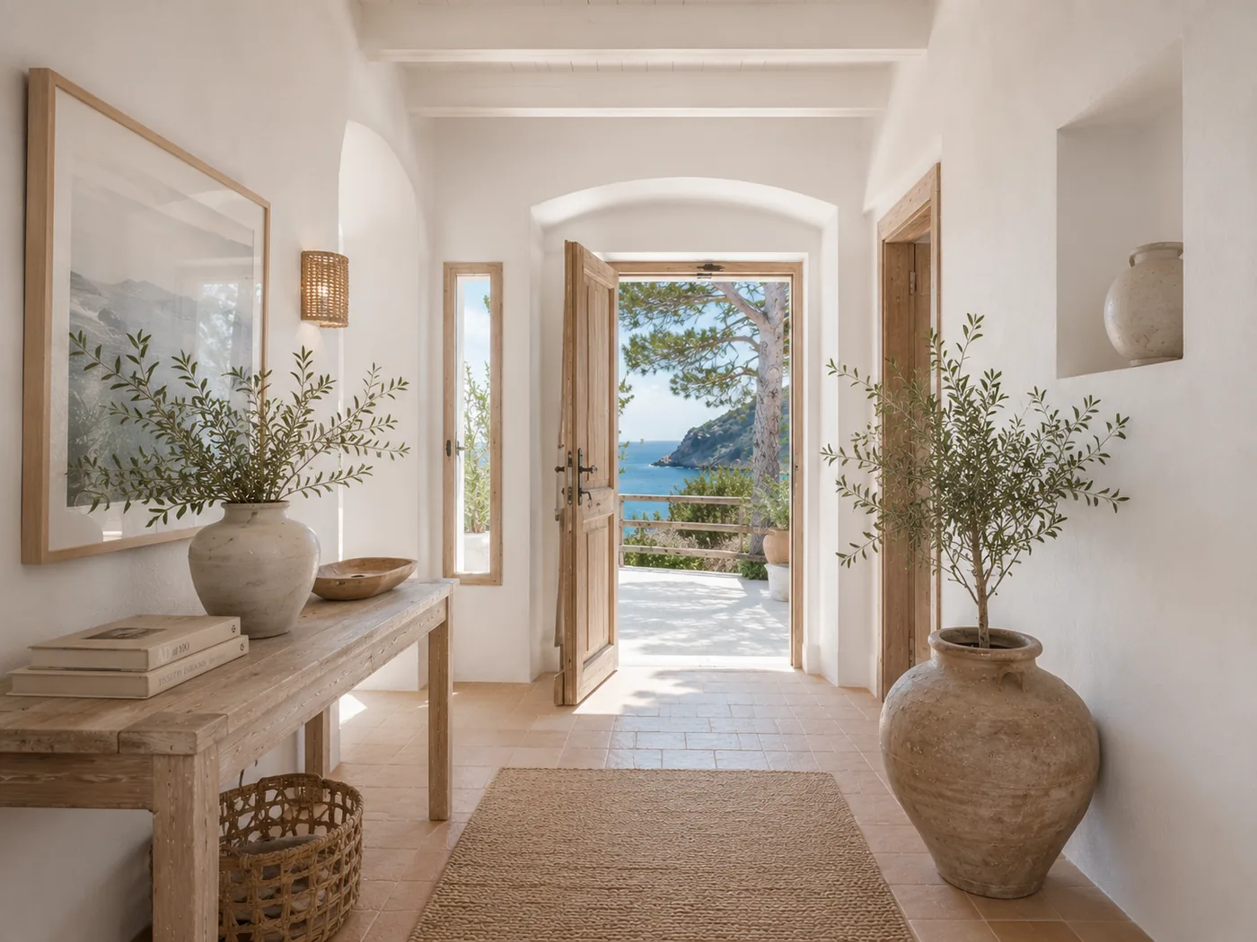 Blanca Port Studio — entry hallway