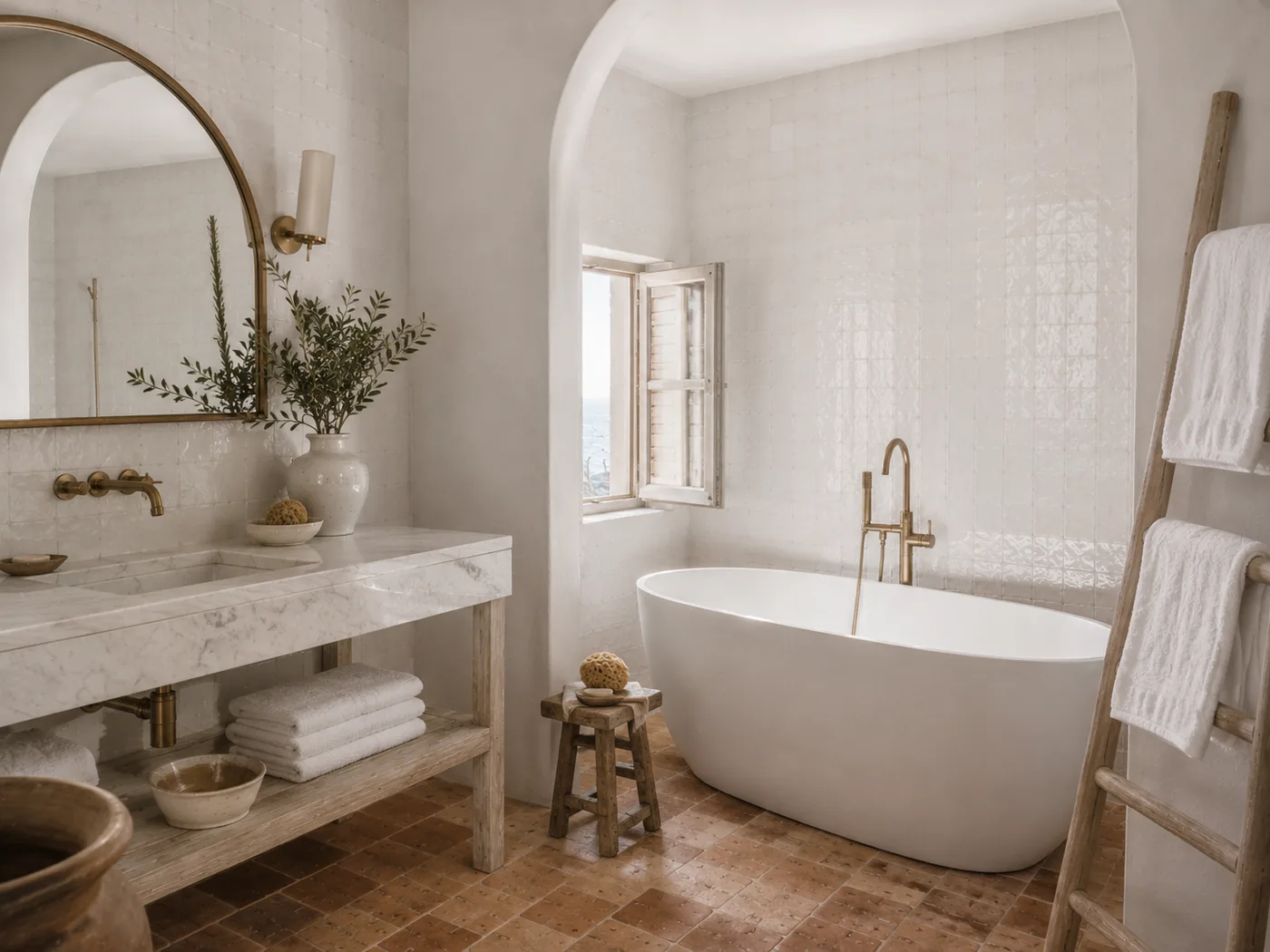 Porta Blanca Suite — bathroom