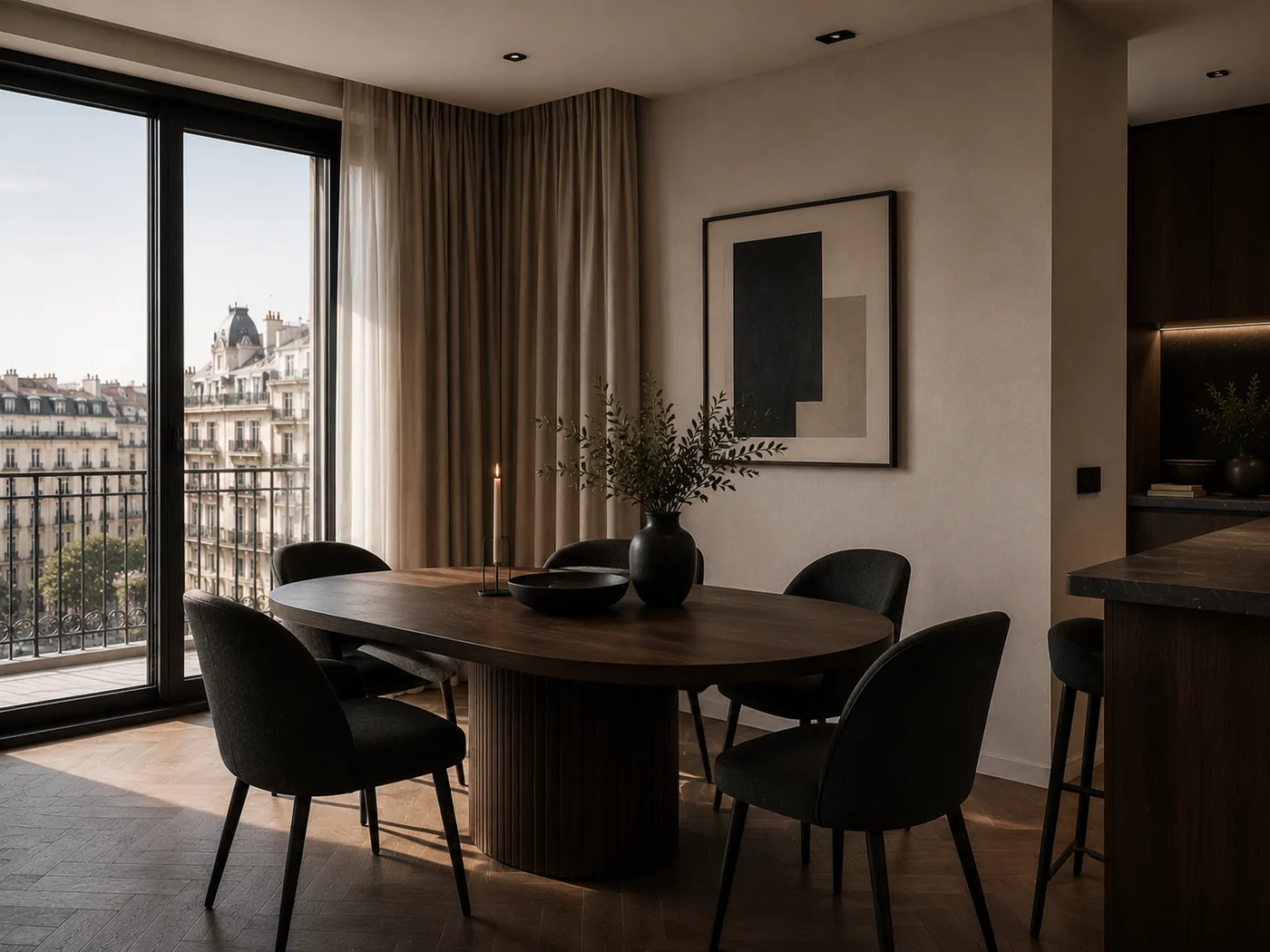 Salamanca Residence Suite — dining area