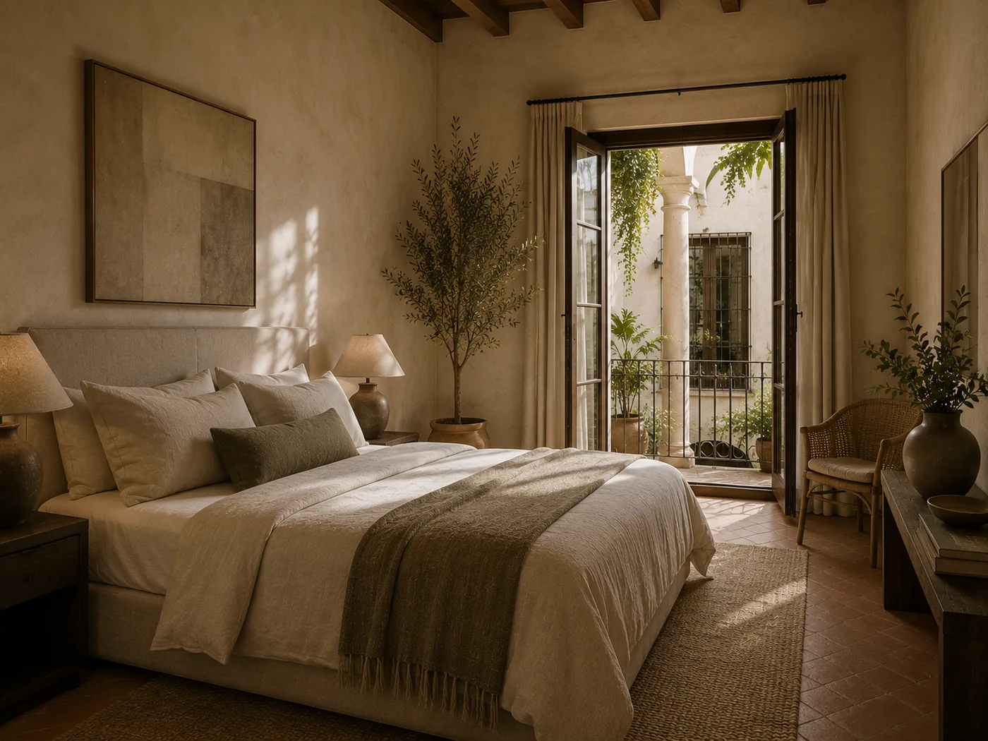 Santa Cruz Patio Hideaway — bedroom