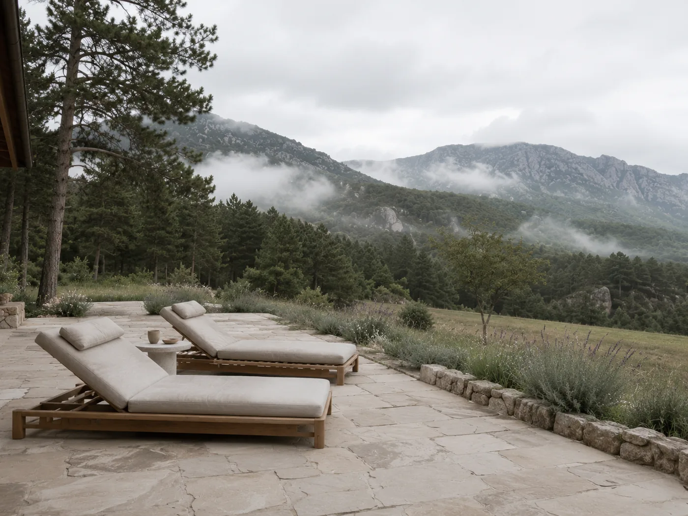Niebla Alta Retreat — terrace