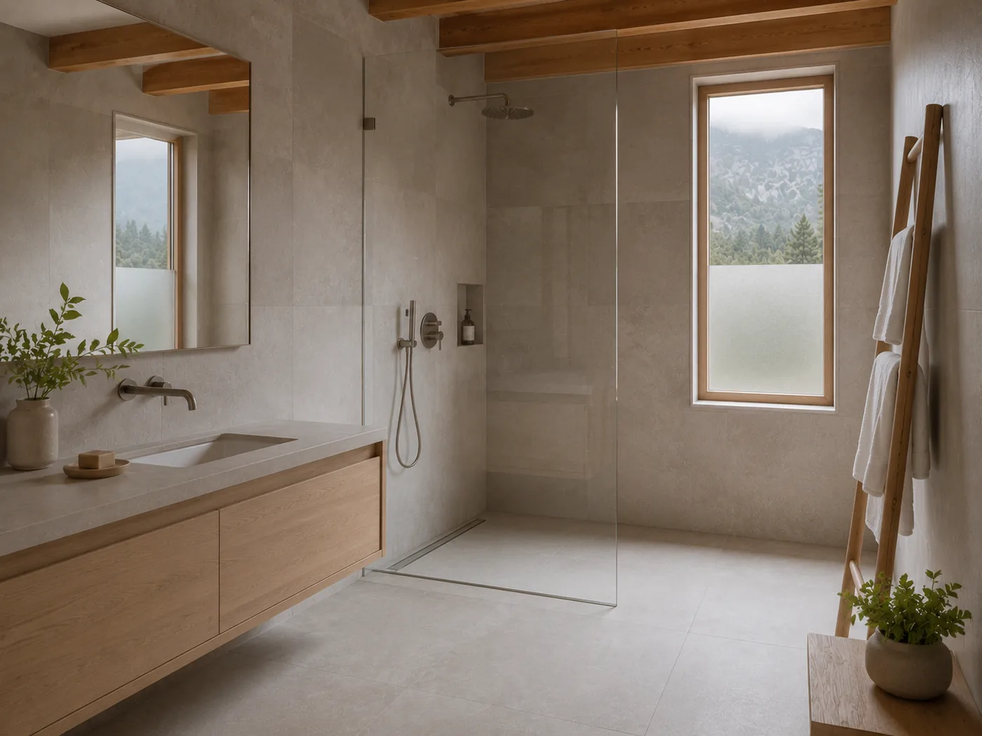 Niebla Alta Retreat — bathroom