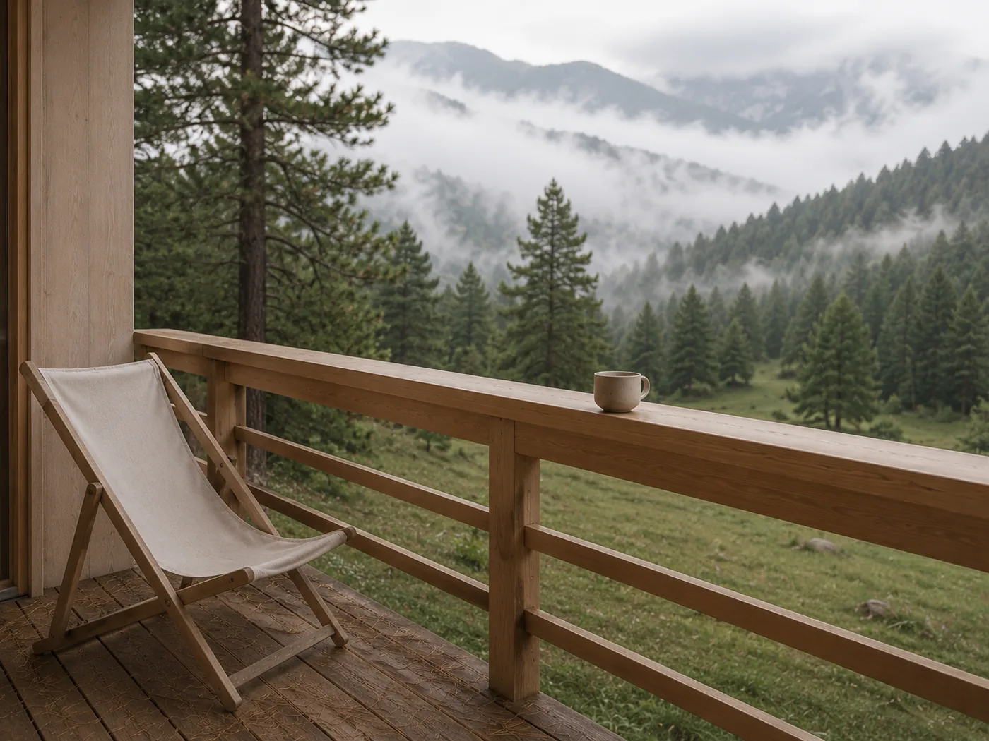 Niebla Alta Retreat — balcony