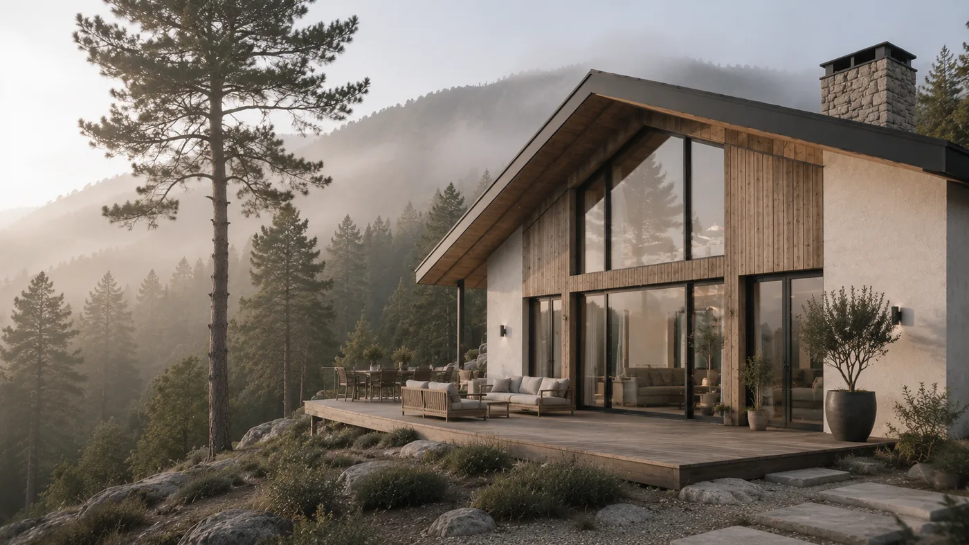 Sierra Mist Retreat — exterior view