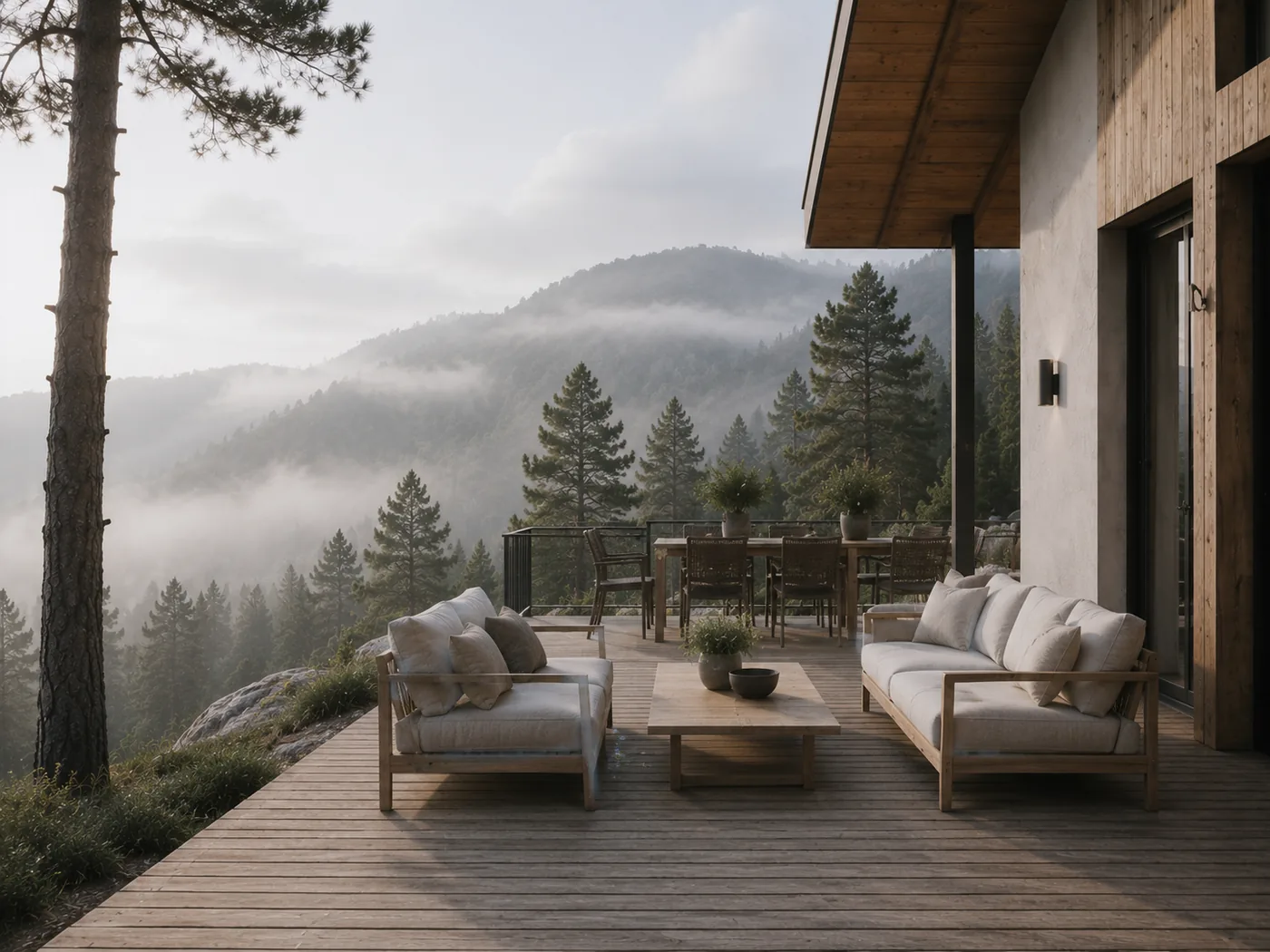 Sierra Mist Retreat — terrace