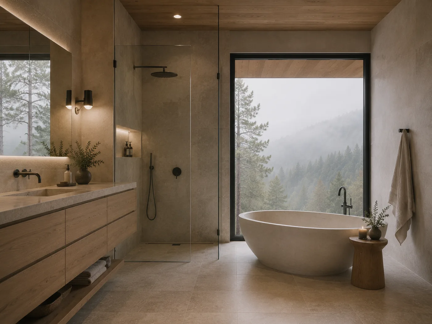 Sierra Mist Retreat — bathroom