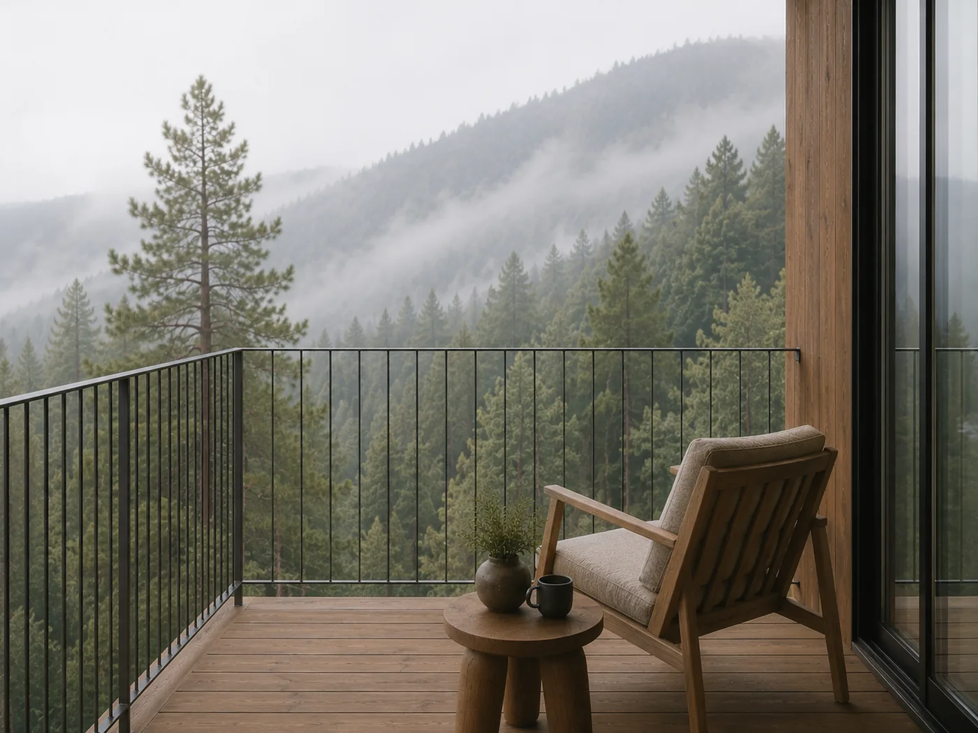 Sierra Mist Retreat — balcony