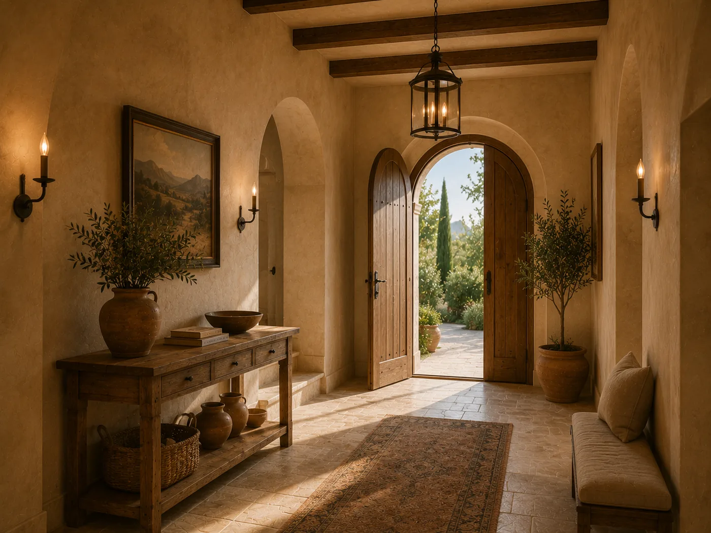 Tierra Sol Villa — entry hallway